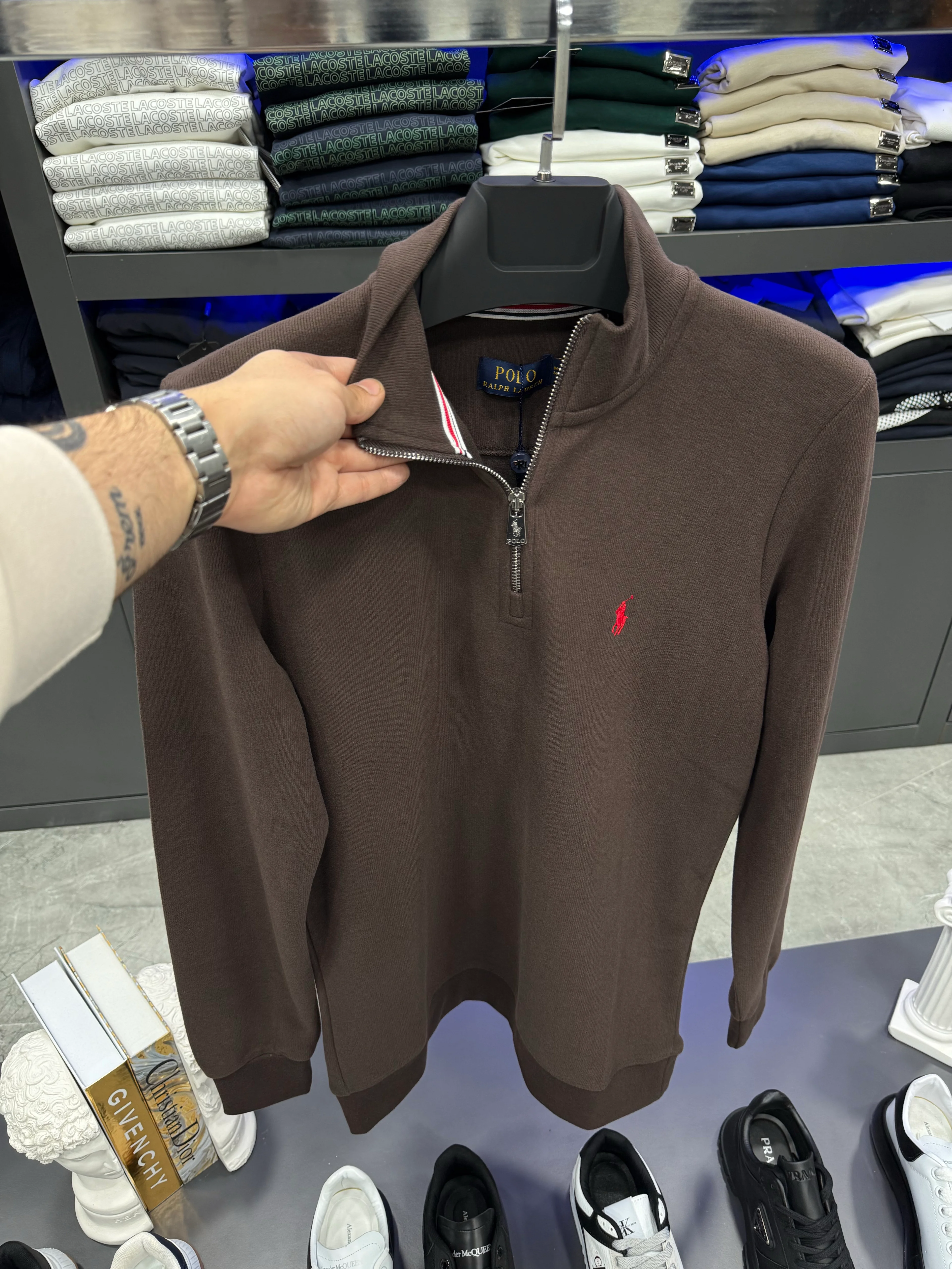 RLP Y. Fermuar Sweat