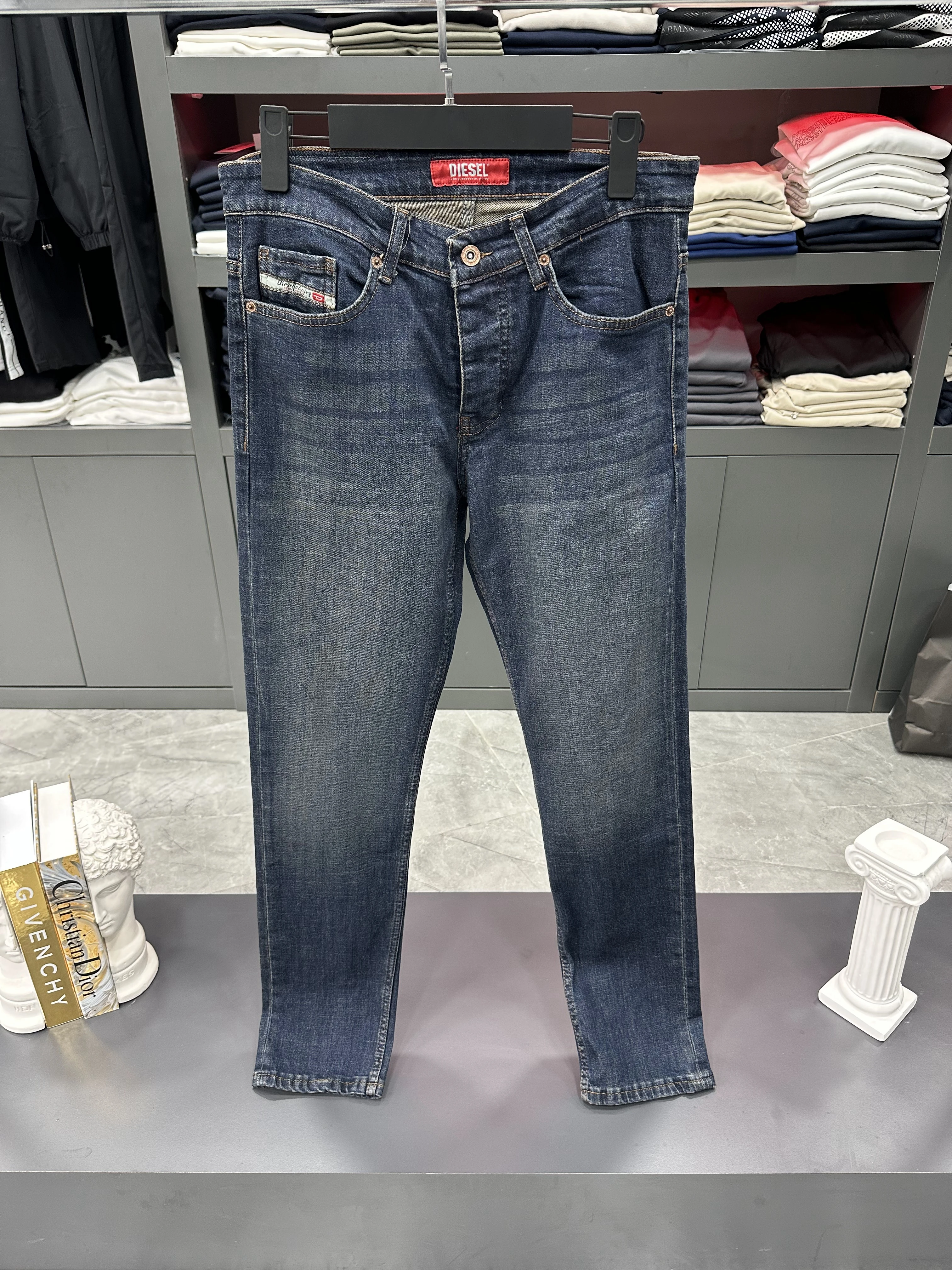 Dsl Lacivert Eskitme Jean