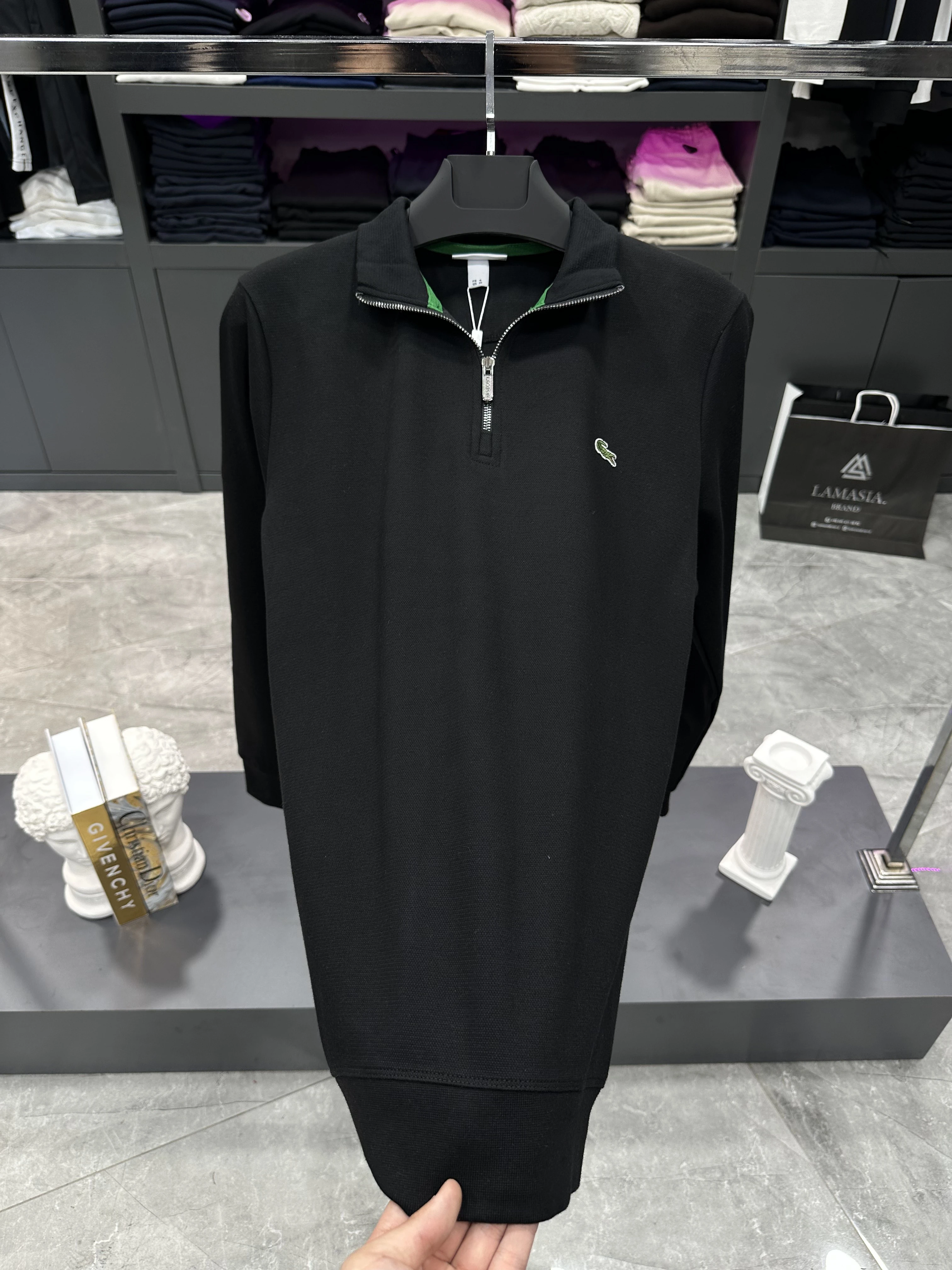 Lcst Yarım Fermuar Sweat