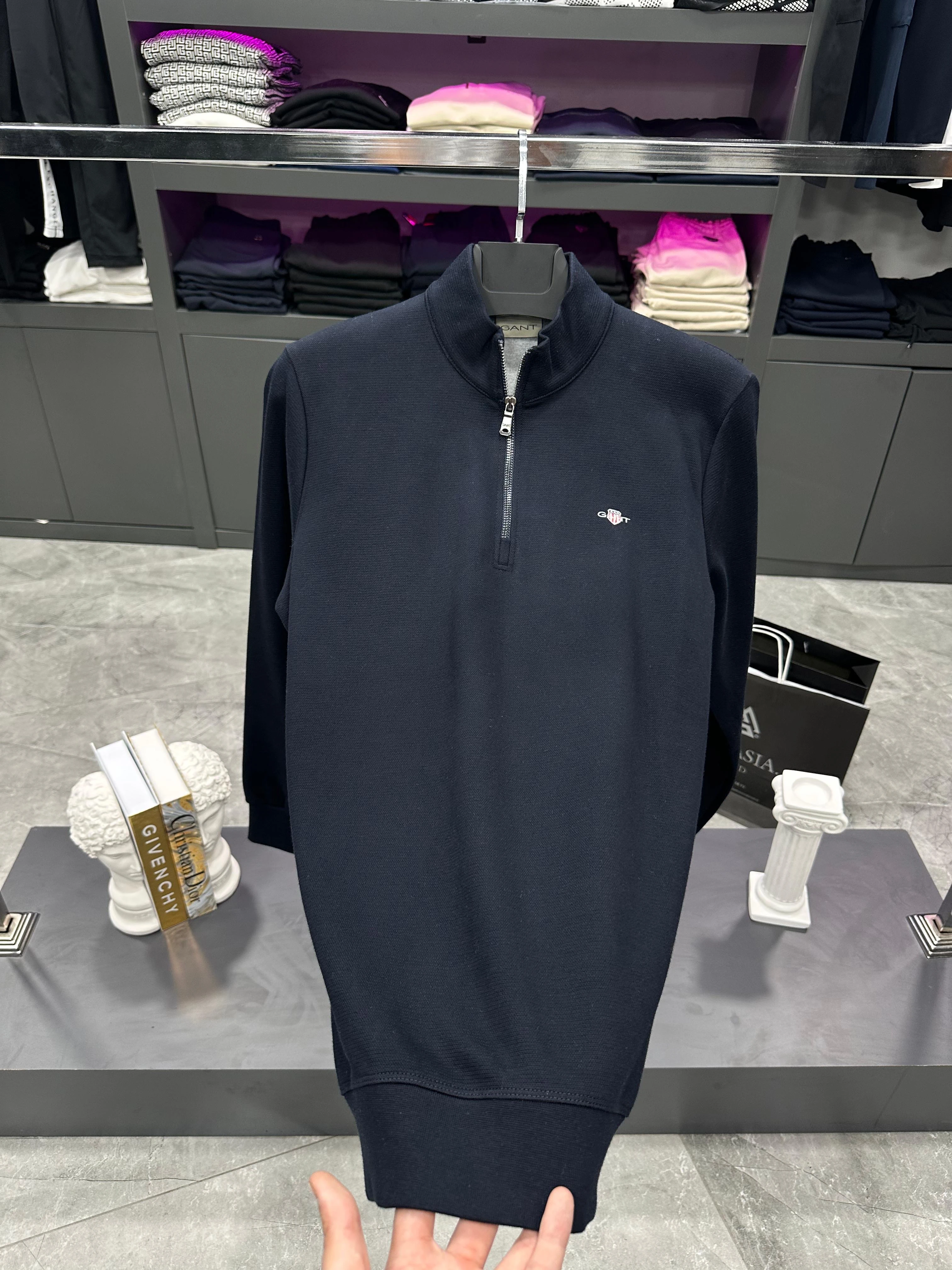 Lacivert Gnt Y.Fermuar Sweat