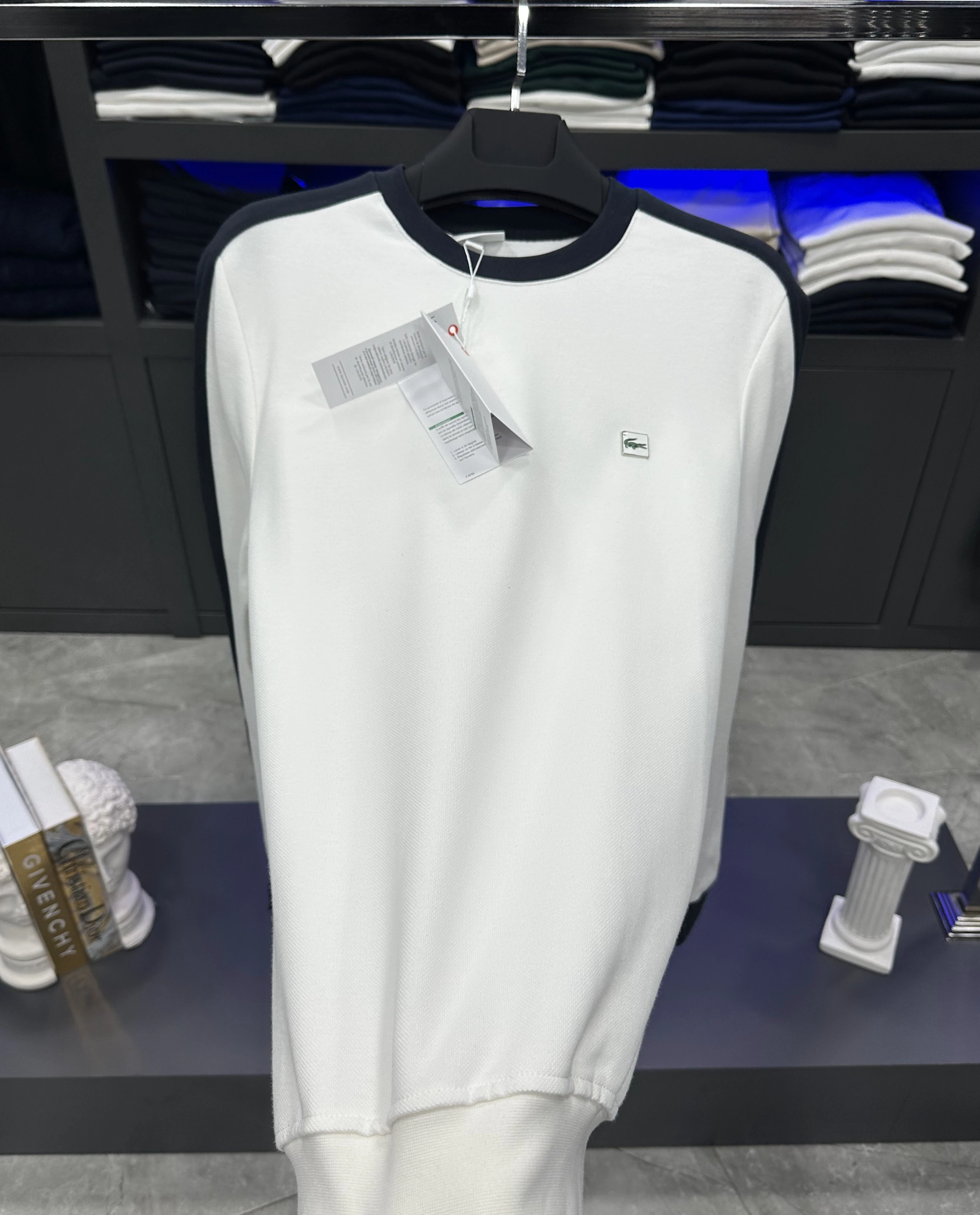 Lcst Parçalı Sweat - Beyaz