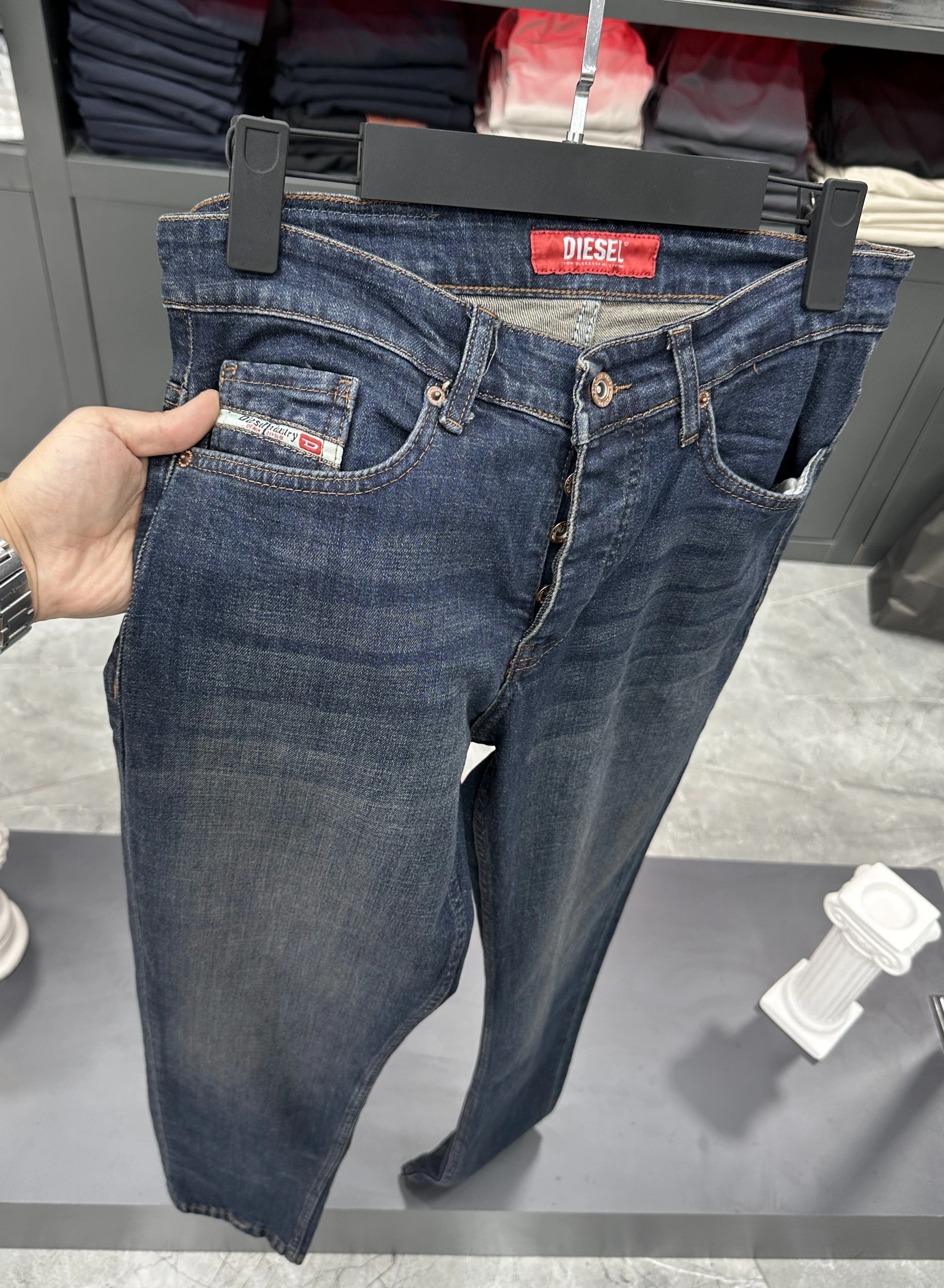 Dsl Lacivert Eskitme Jean
