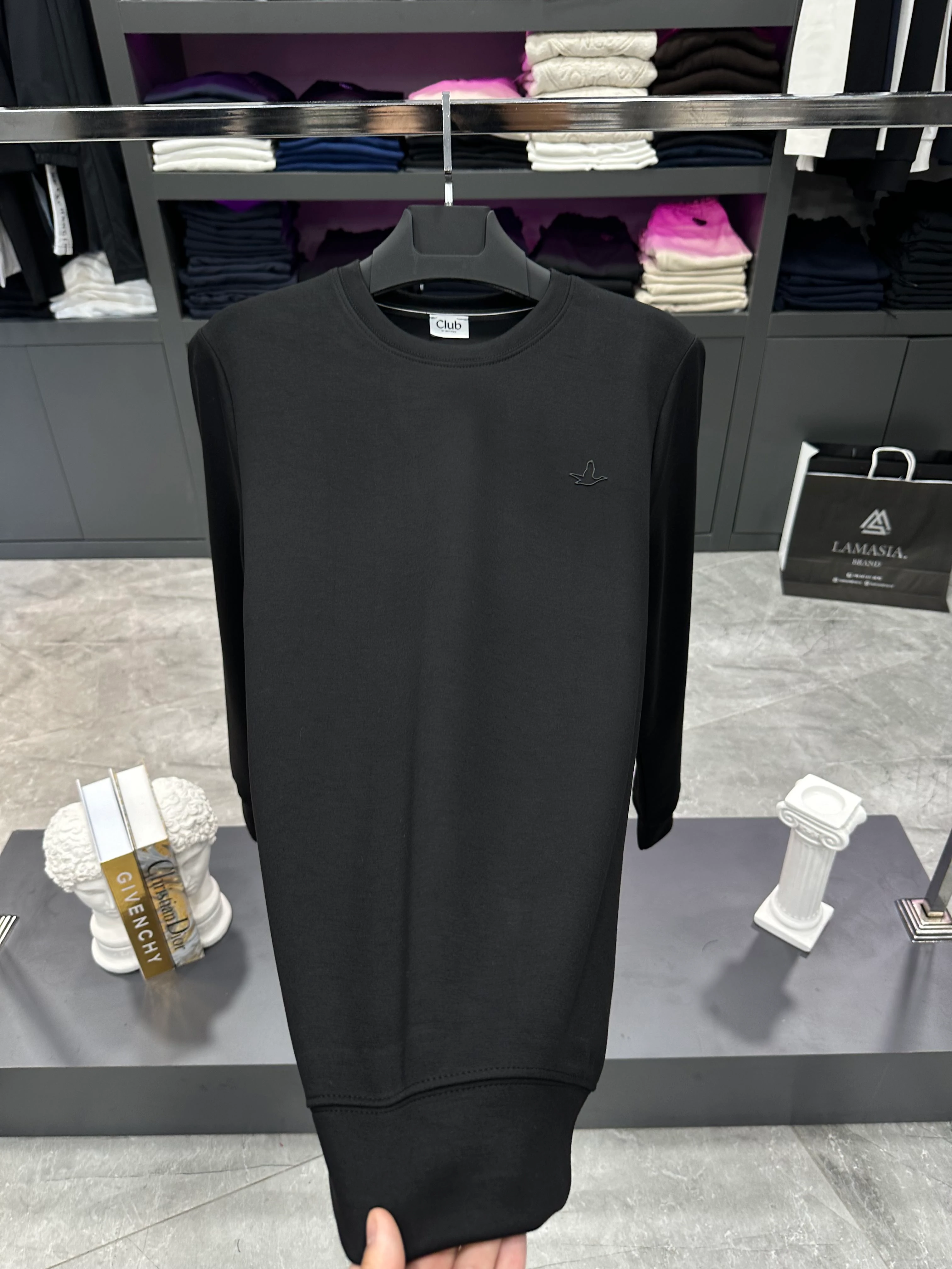 Bymn Baharlık Sweat - Siyah