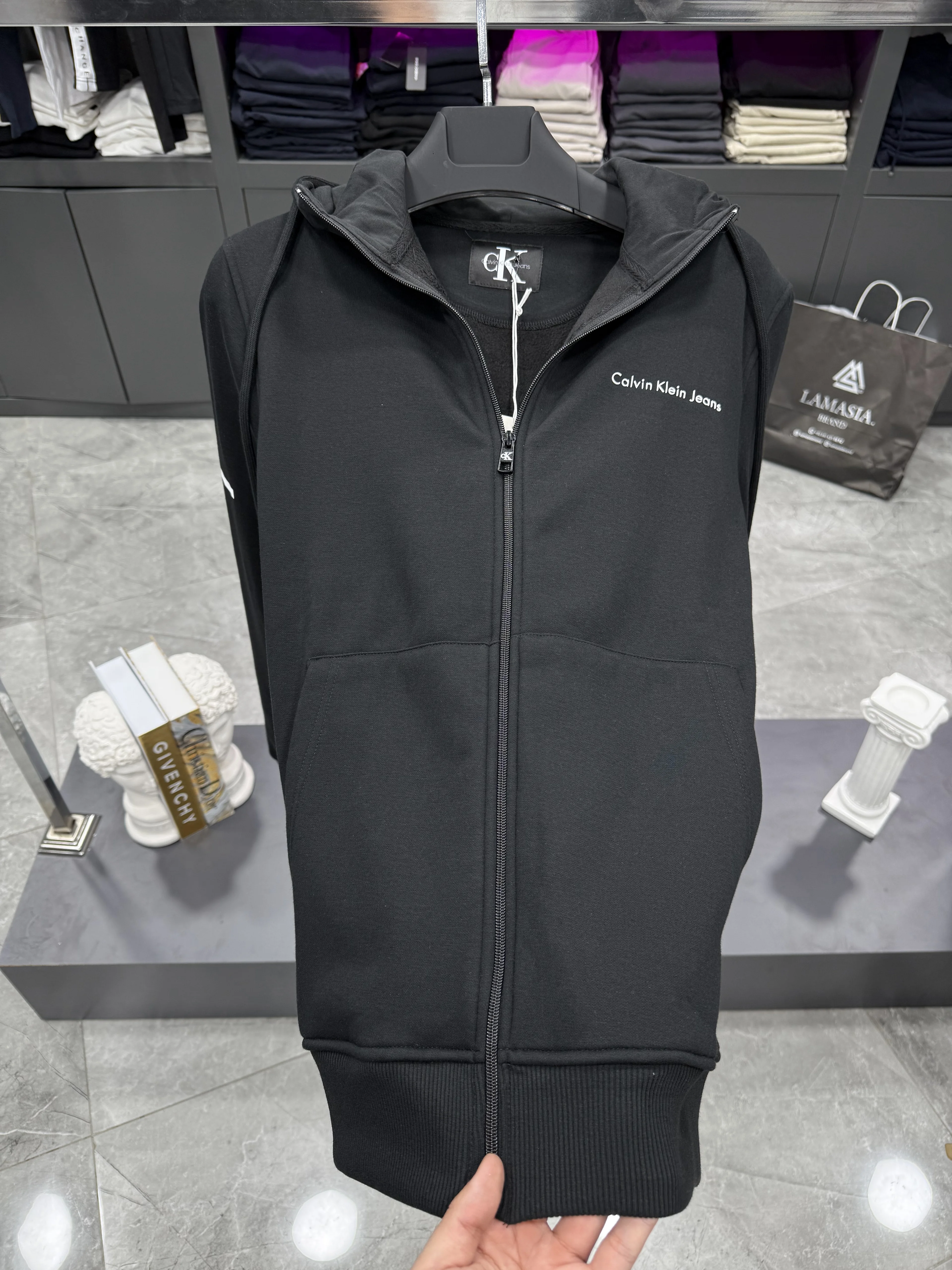 CK Kapüşonlu Hırka