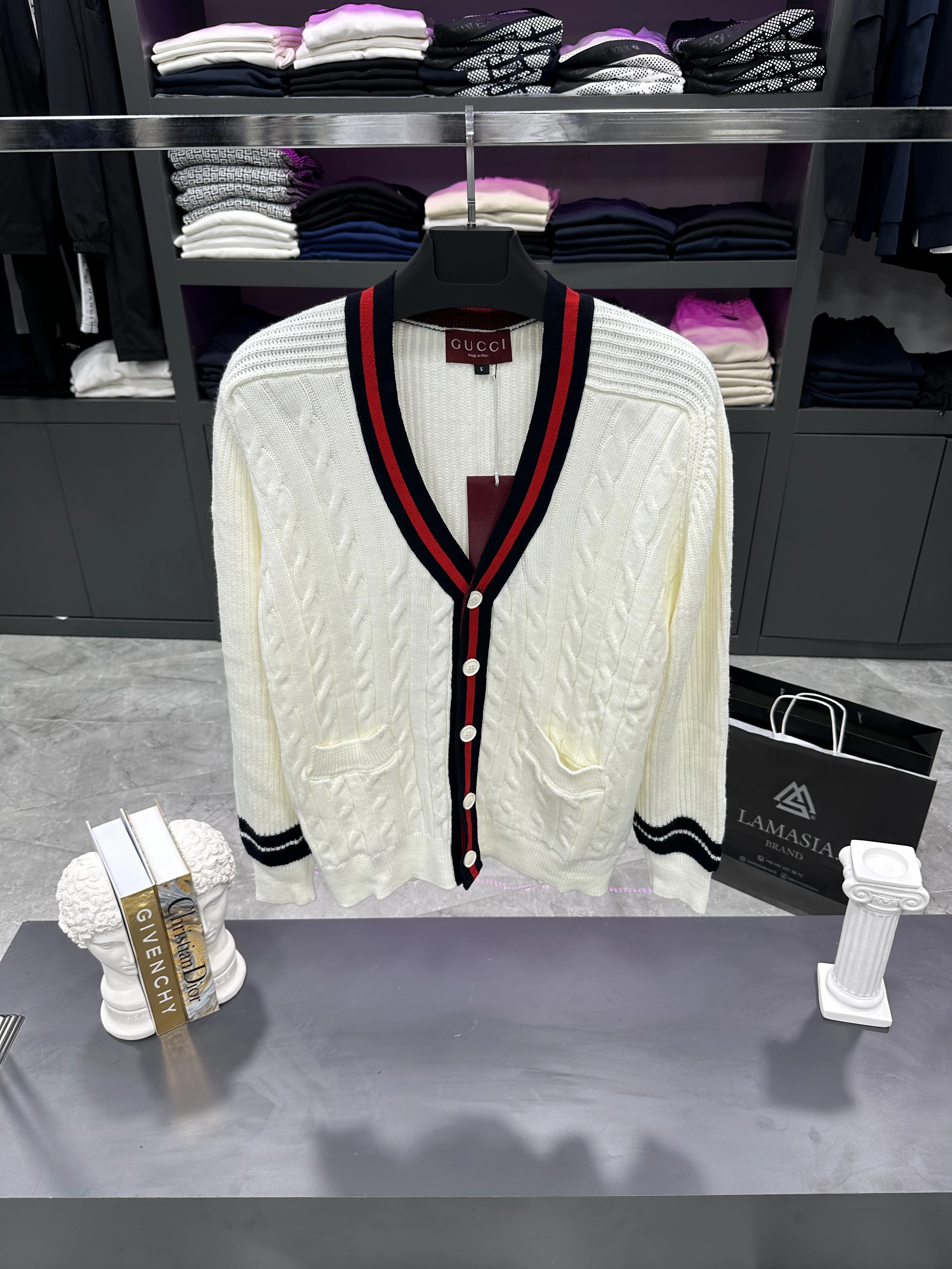 GCC Ekru Örme Hırka