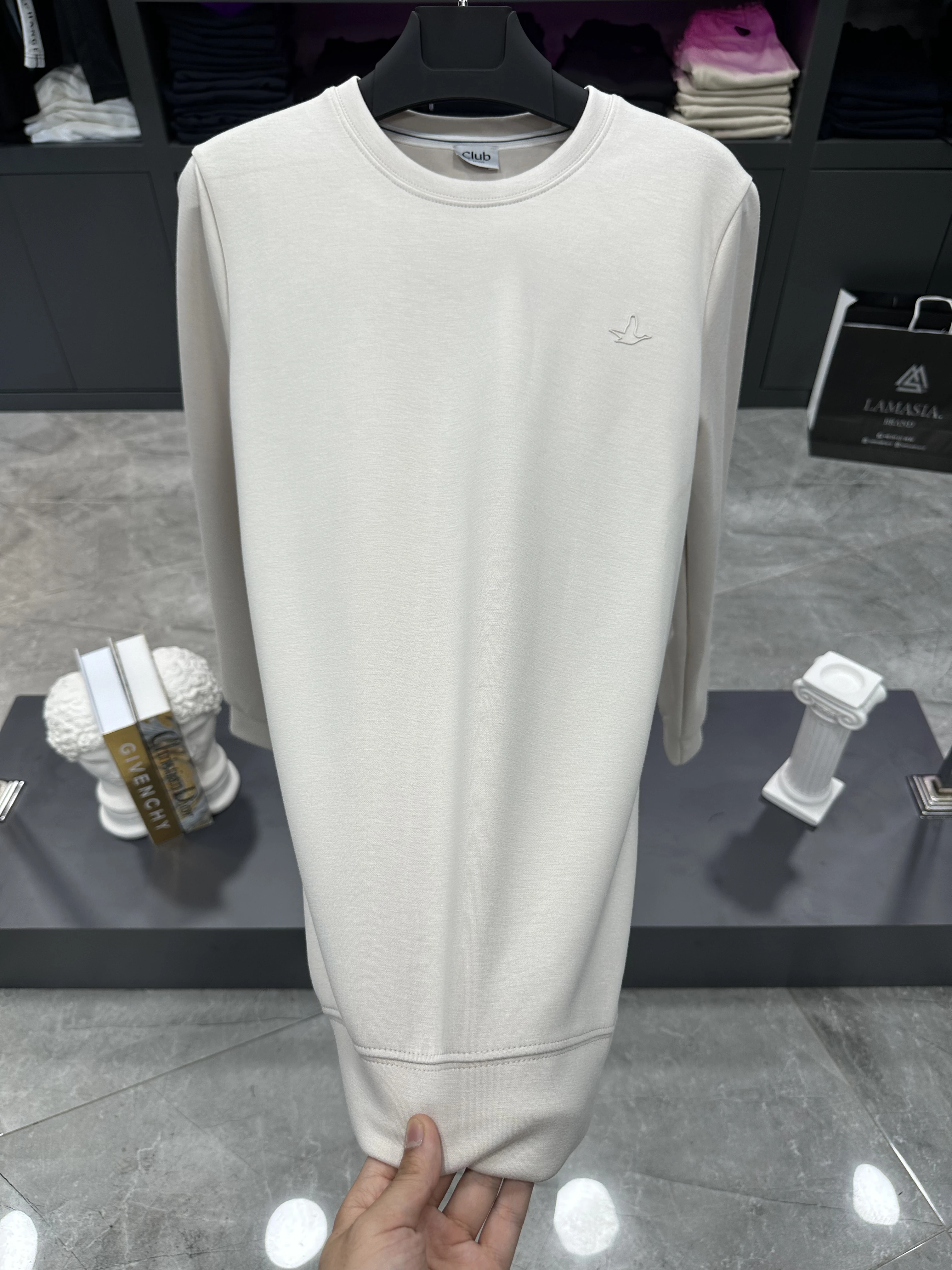 Bymn Baharlık Sweat - Bej