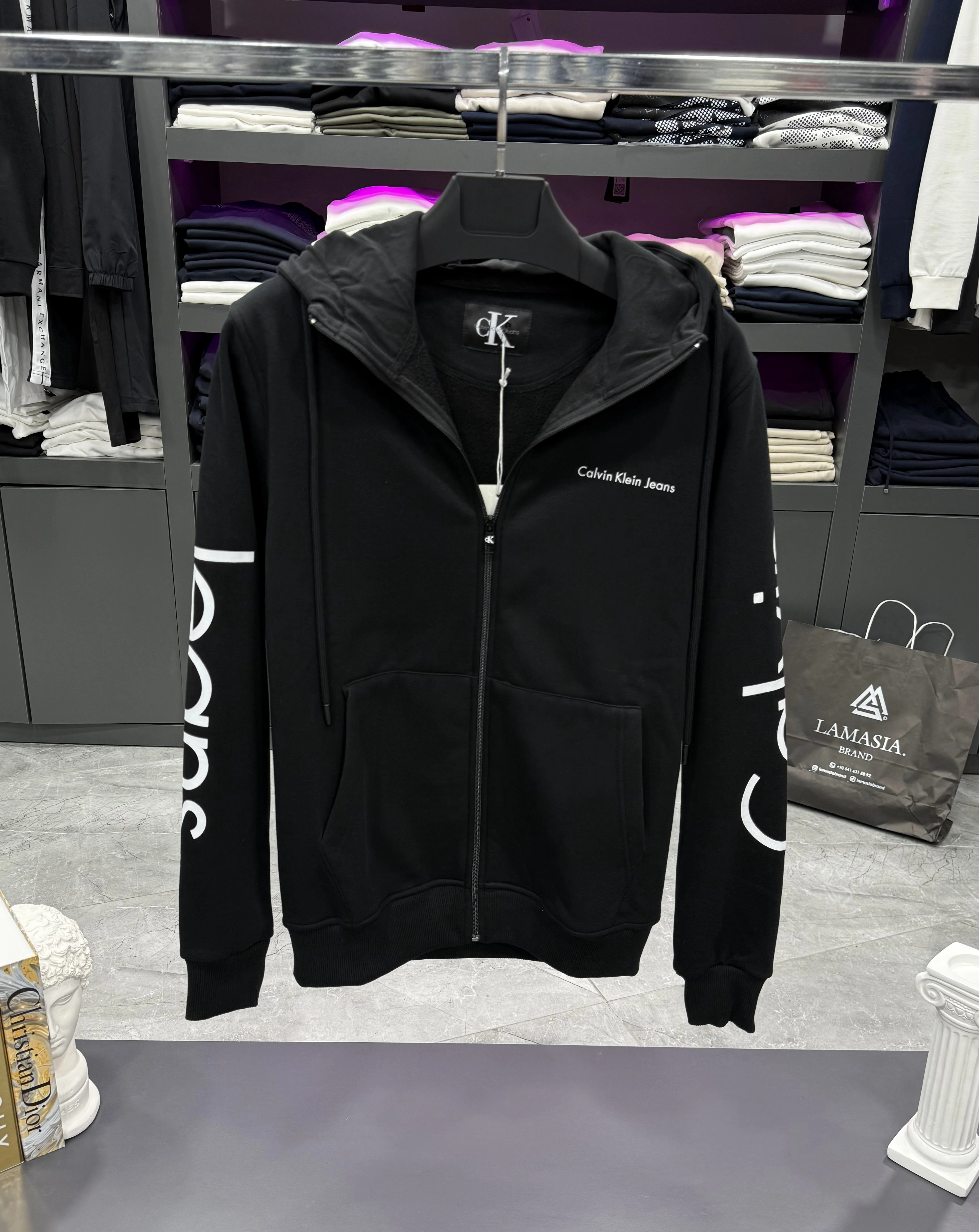 CK Kapüşonlu Hırka