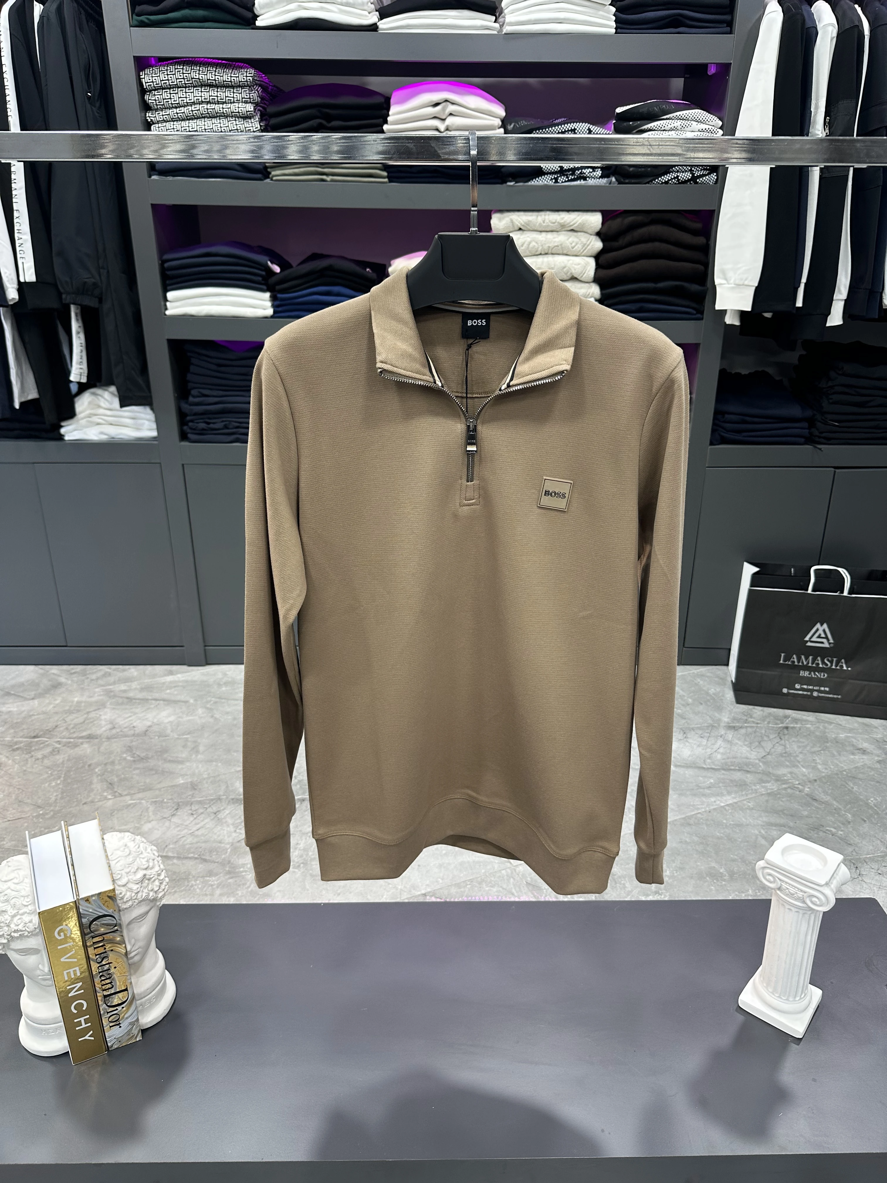 Bss Yarım Fermuar Sweat