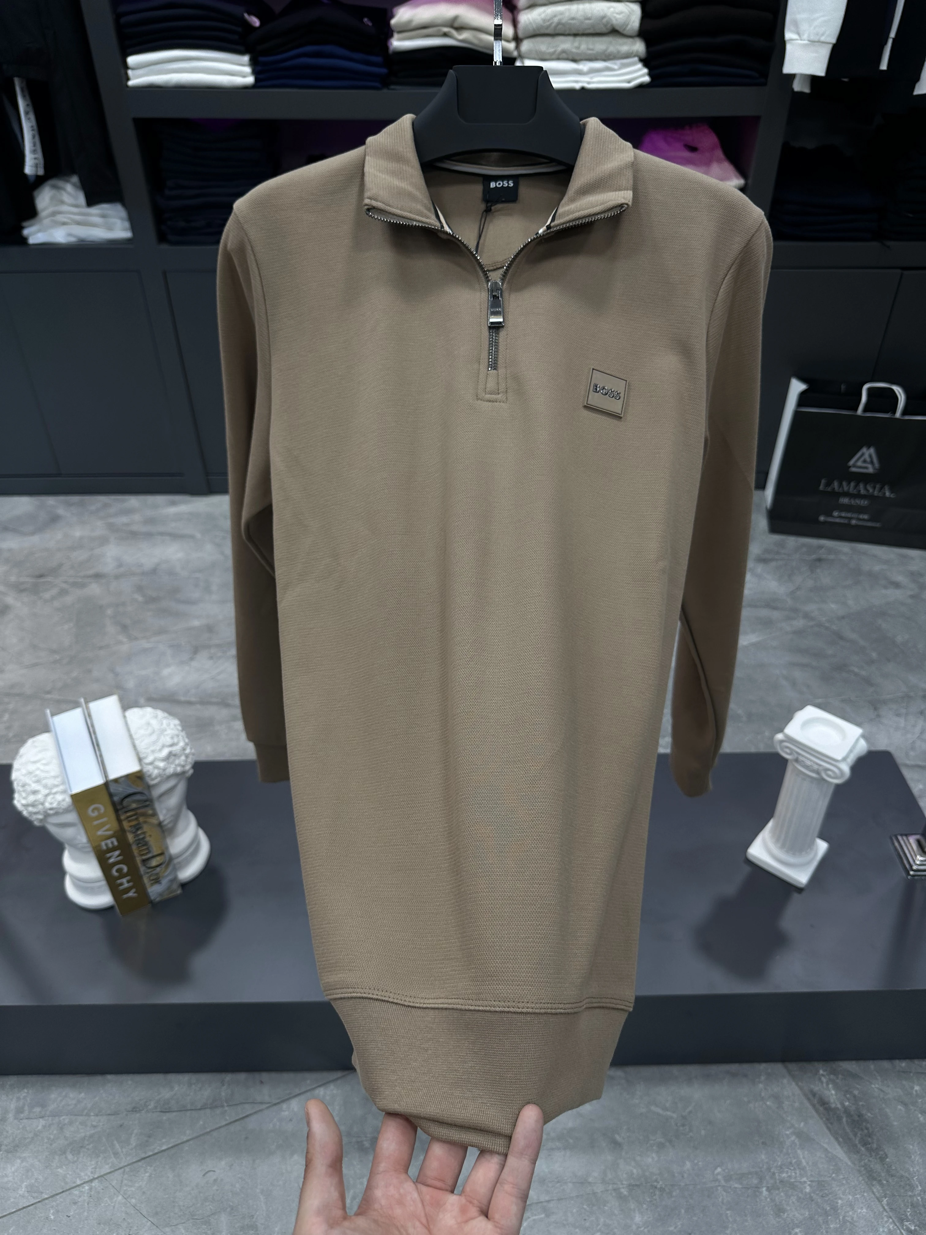 Bss Yarım Fermuar Sweat