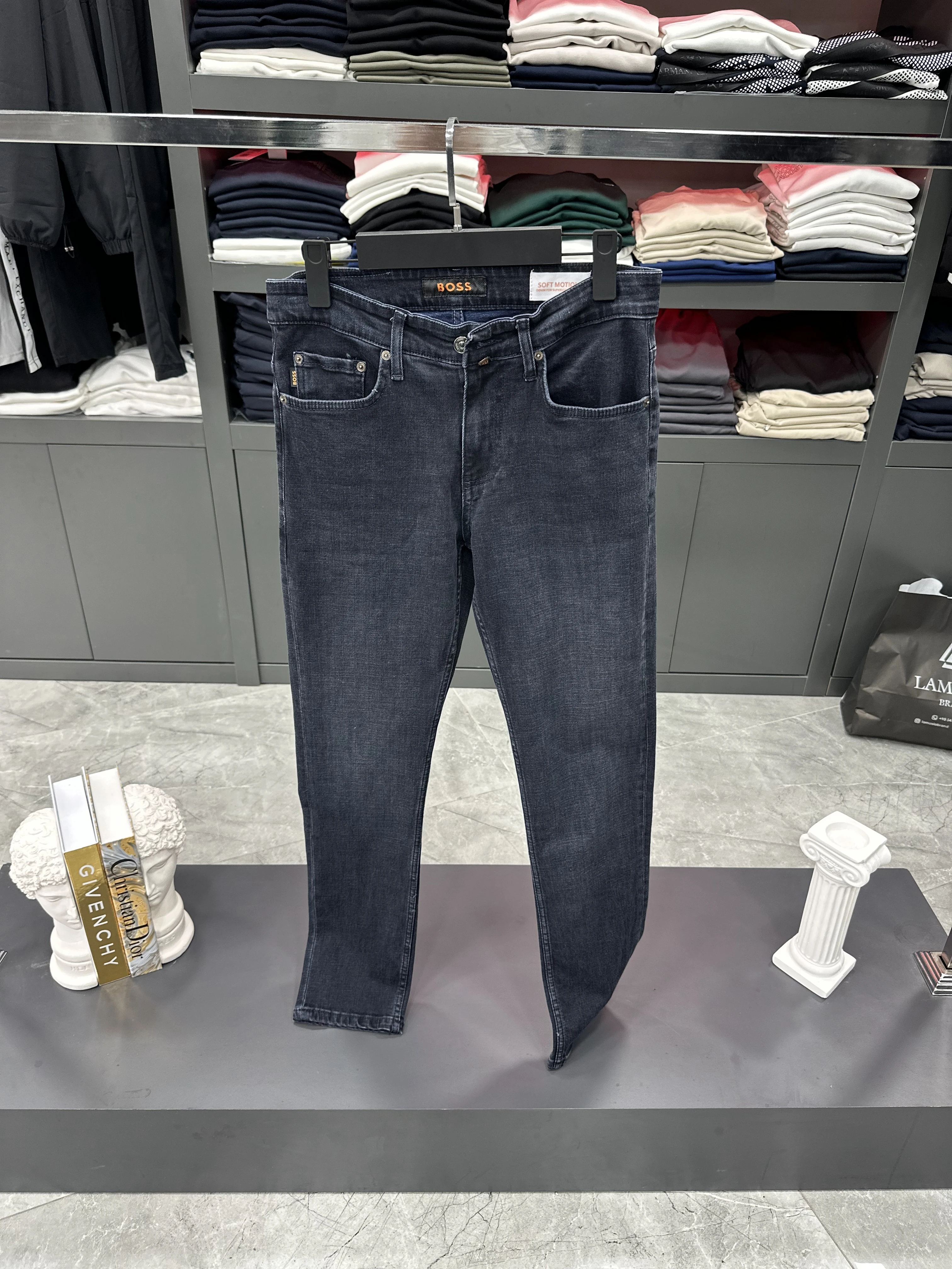 Gnt Lacivert Örme Jean