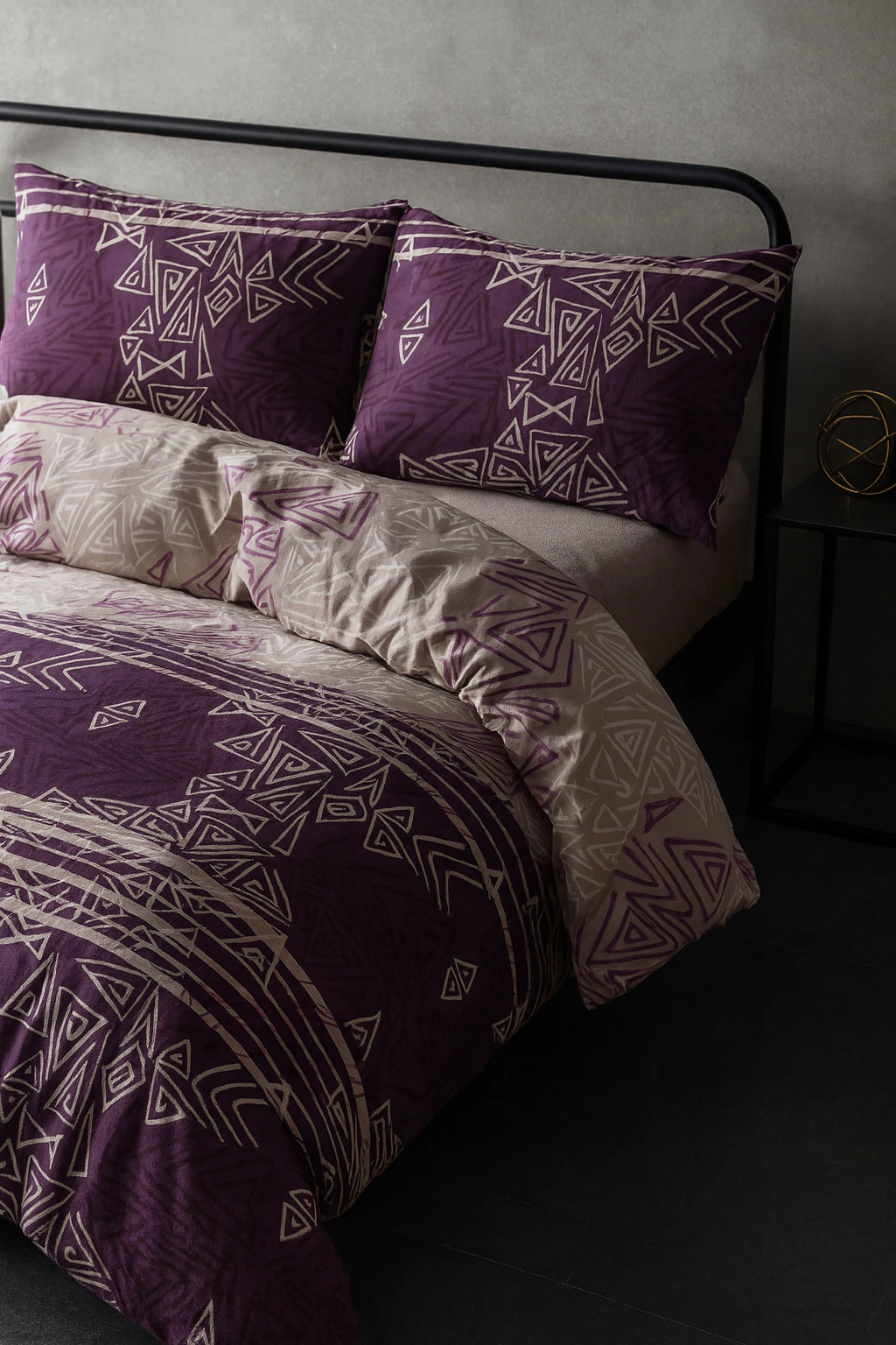 Tabu Home %100 Pamuklu Pyramid Çift Kişilik Nevresim Seti