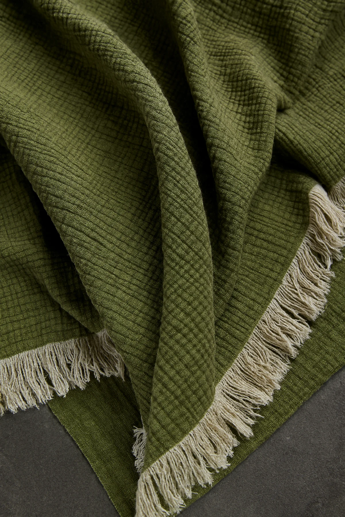 Tabu Home Müslin Çift Taraflı Çift Kişilik Yatak Örtüsü – 4 Katlı