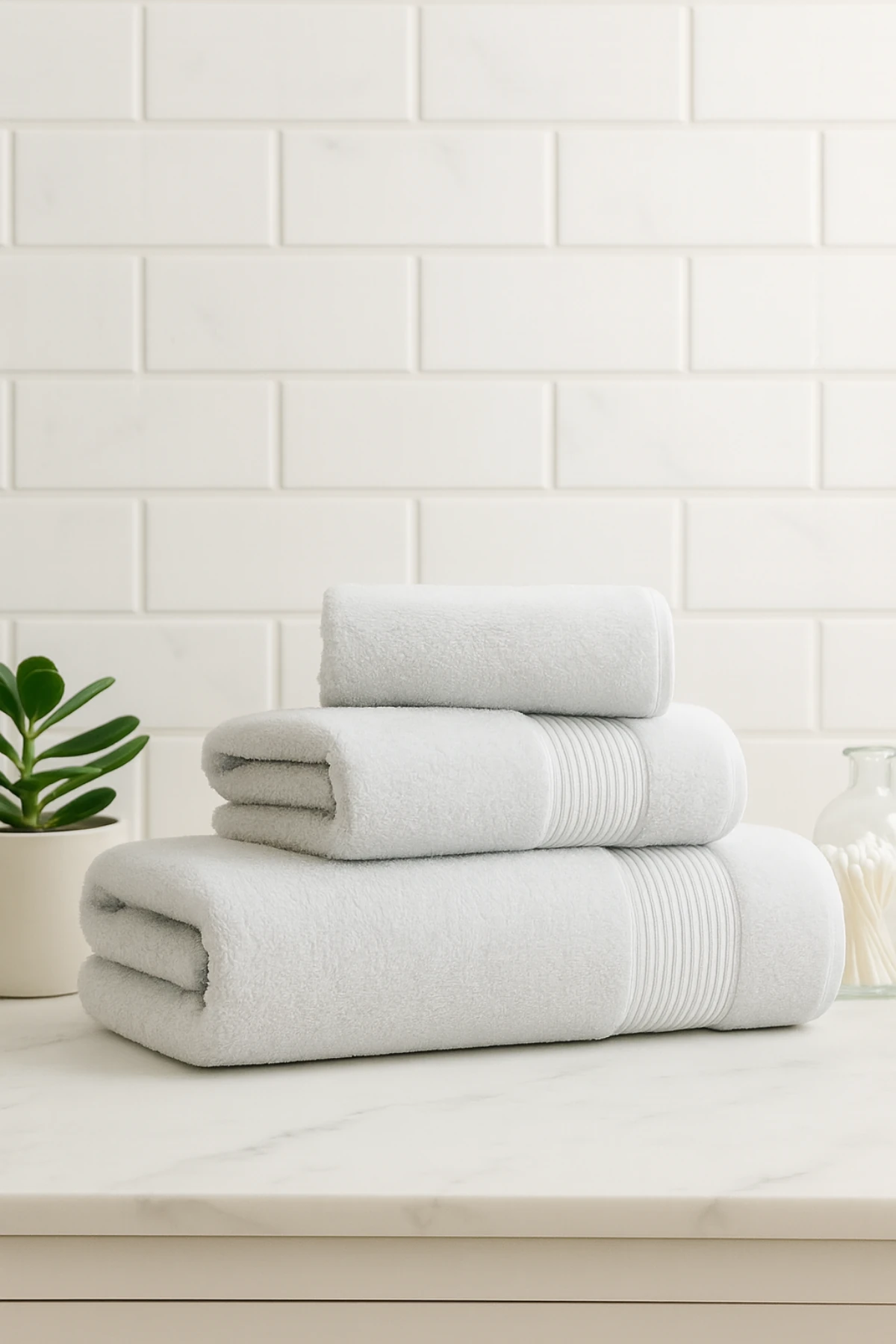 Tabu Home Ezgi 3'lü Havlu Seti - Gri