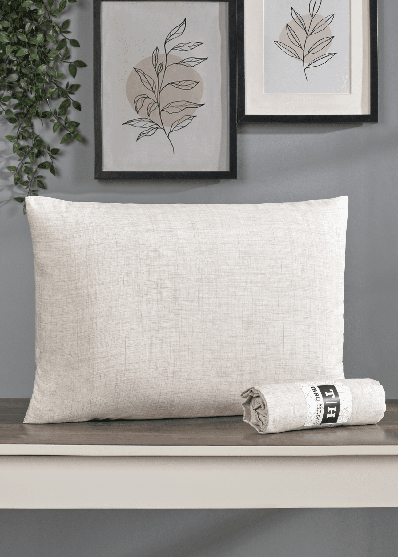 Tabu Home Ranforce Tek Kişilik Lastikli Çarşaf - Bej