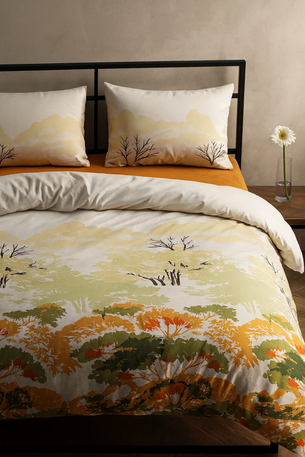 Tabu Home %100 Pamuklu Spring Çift Kişilik Nevresim Seti