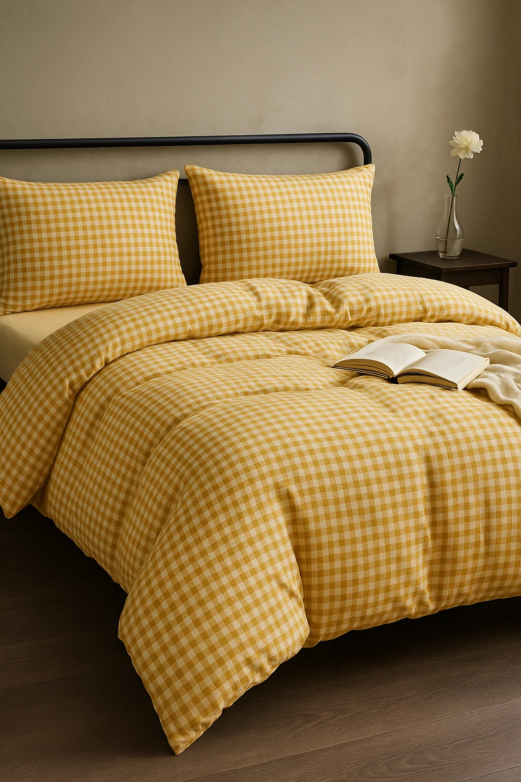 Ranforce Tek Kişilik Nevresim Takımı - sarı