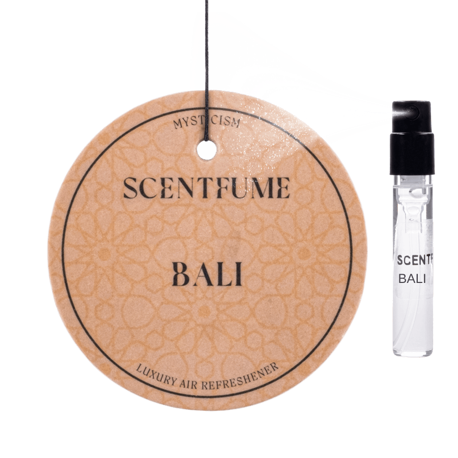 Bali Koku Kartı - Araç Kokusu - Oto Kokusu - Asmalı Koku