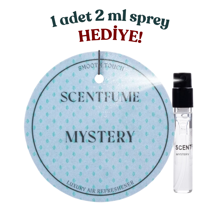 بطاقة رائحة غامضة - رائحة مركبة - رائحة سيارة - رائحة معلقة