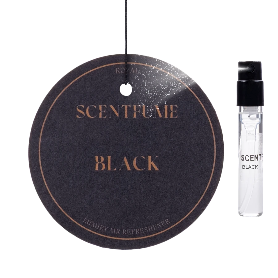 Black Koku Kartı - Araç Kokusu - Oto Kokusu - Asmalı Koku