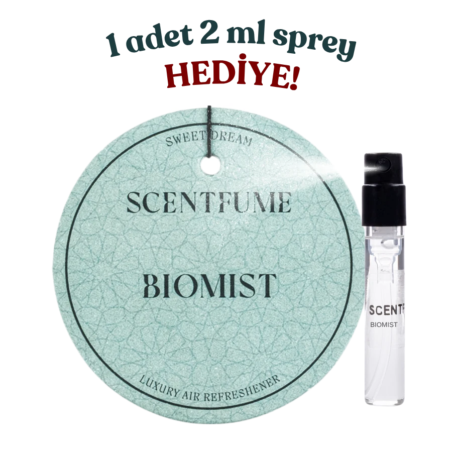 بطاقة رائحة بيوميست - رائحة السيارة - معطر جو السيارة - رائحة معلقة