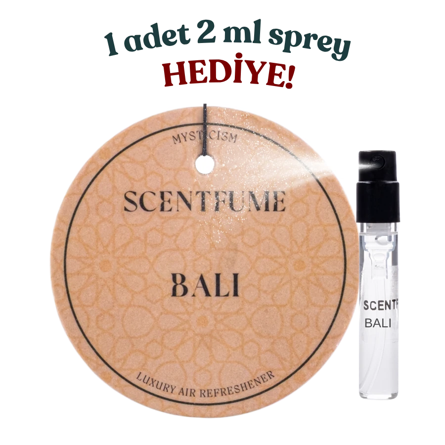 بطاقة عطر بالي - عطر السيارة - عطر السيارة - عطر معلق