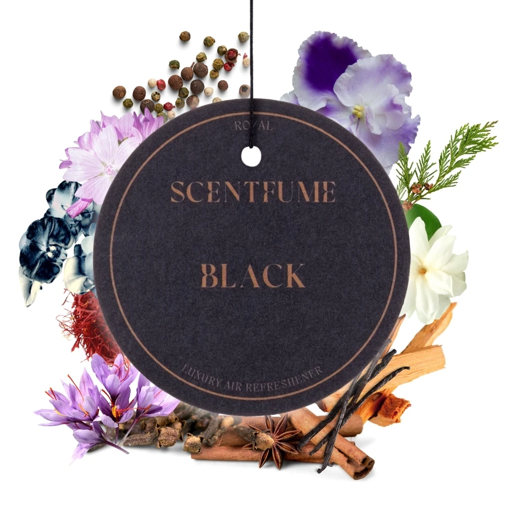 Black Koku Kartı - Araç Kokusu - Oto Kokusu - Asmalı Koku