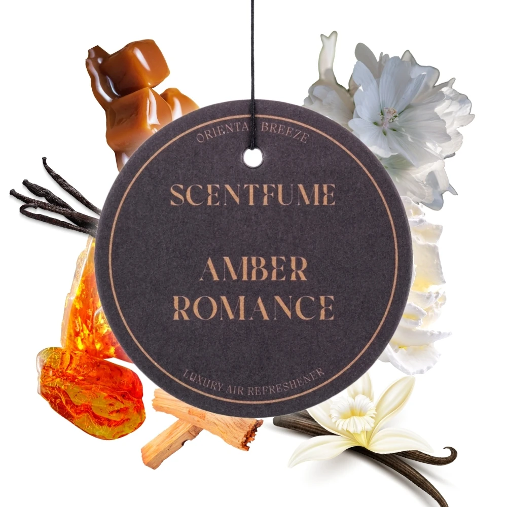 Amber Romance Koku Kartı - Araç Kokusu - Oto Kokusu - Asmalı Koku