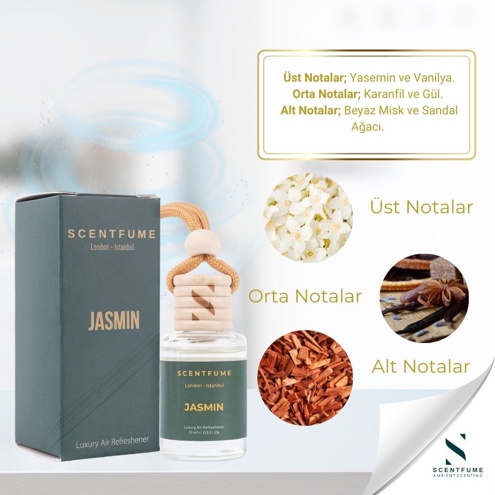 معطر هواء السيارة ياسمين