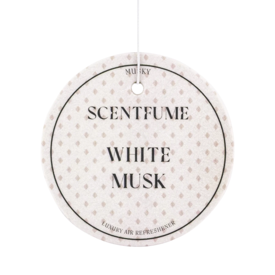 White Musk Koku Kartı - Araç Kokusu - Oto Kokusu - Asmalı Koku