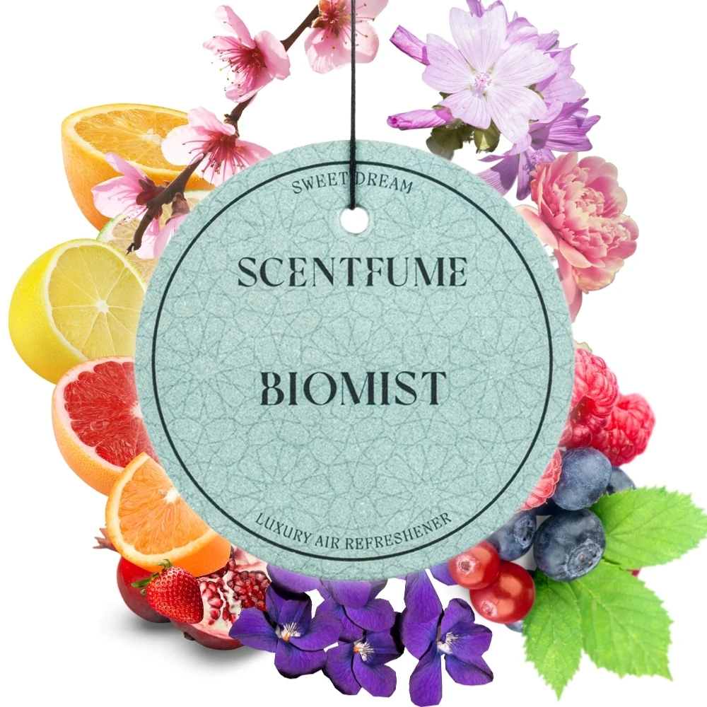 Biomist Koku Kartı - Araç Kokusu - Oto Kokusu - Asmalı Koku