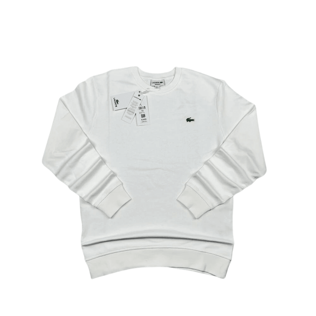 L. metal logo sweatshirt /Ekru