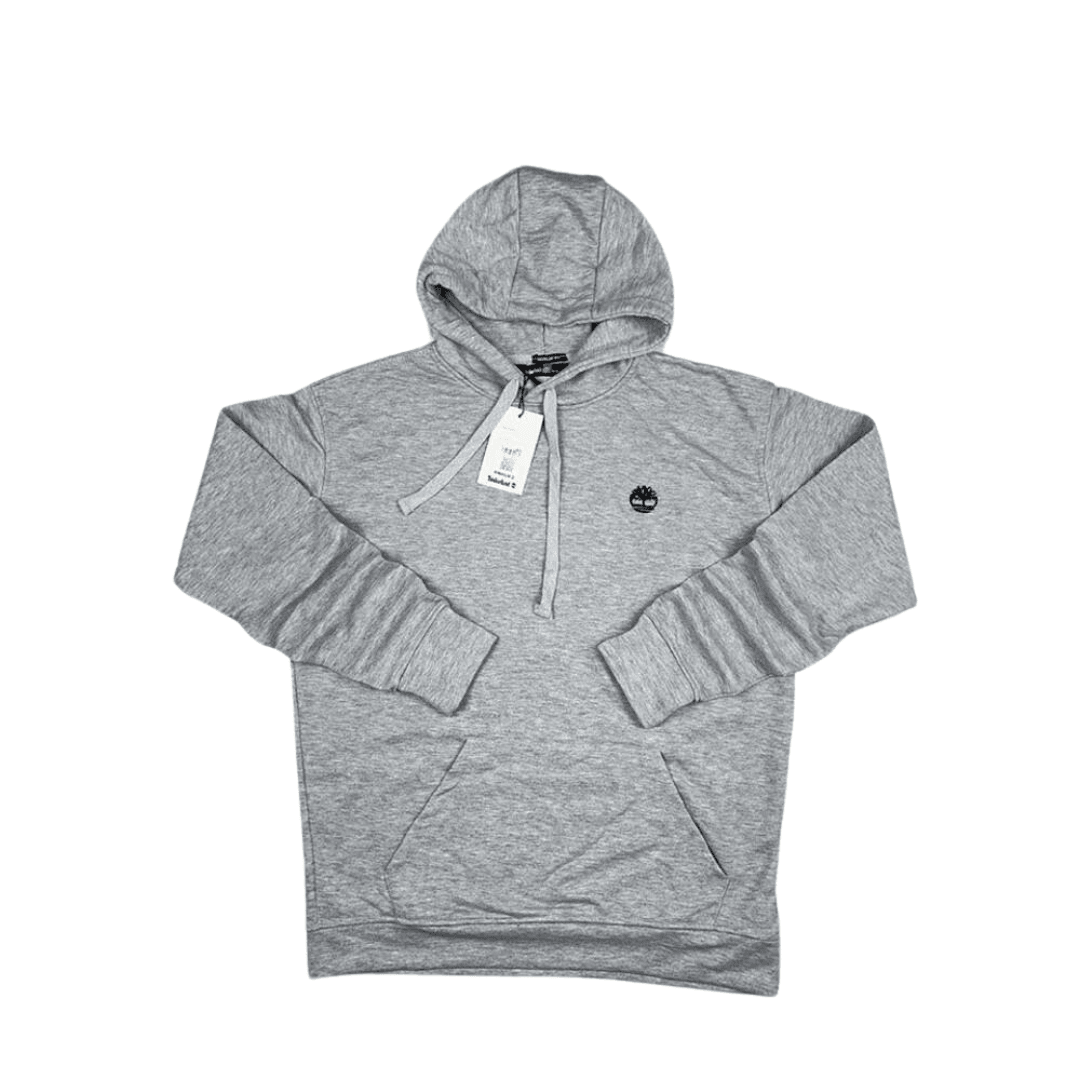 Tmb Nakış Logo Cepli hoodie / Gri