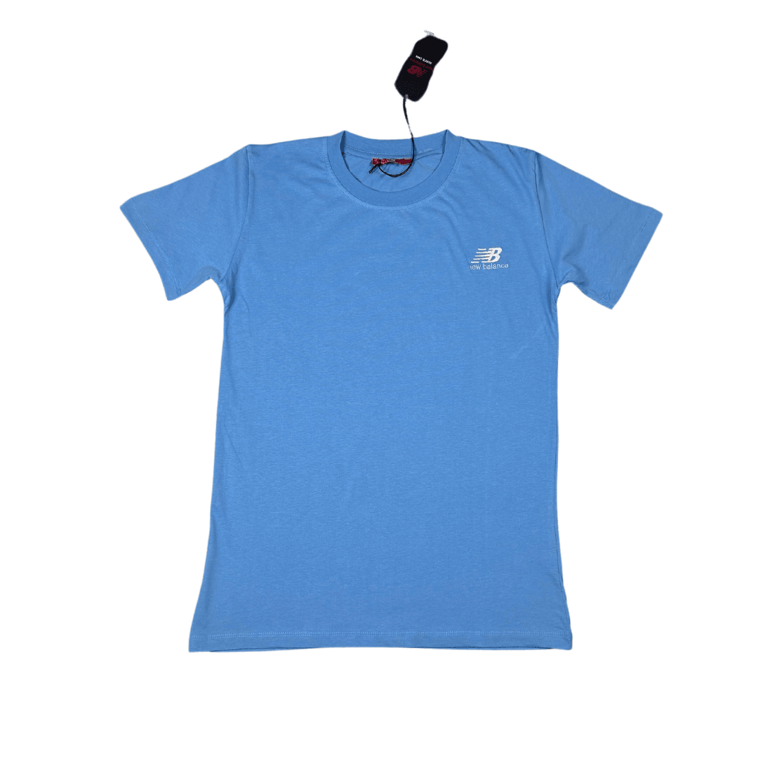 New Balance Nakış Logo T-Shirt / Mavi