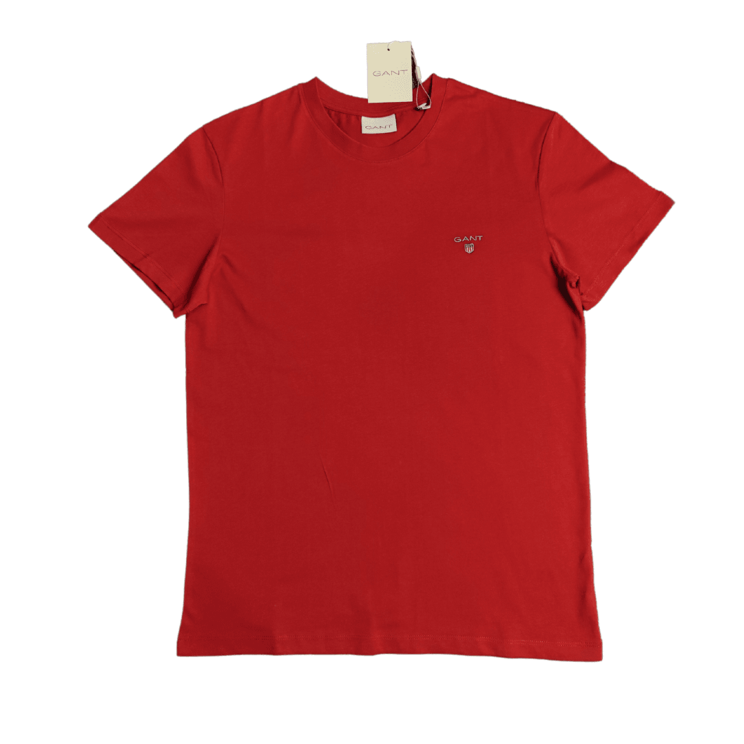 Gnt Nakış Mini Nakış Logo T-Shirt / Bordo