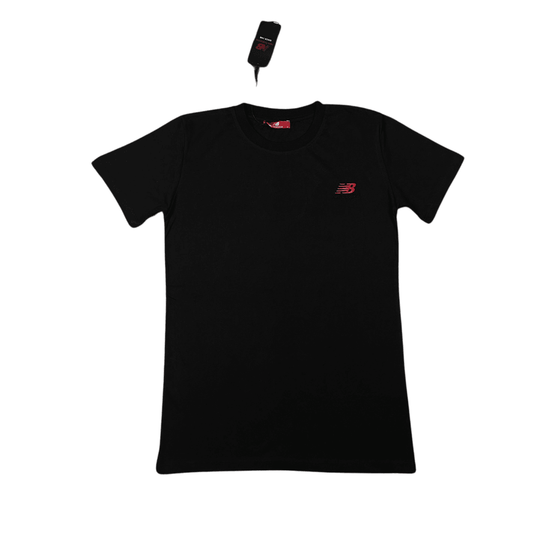 New Balance Nakış Logo T-Shirt / Siyah