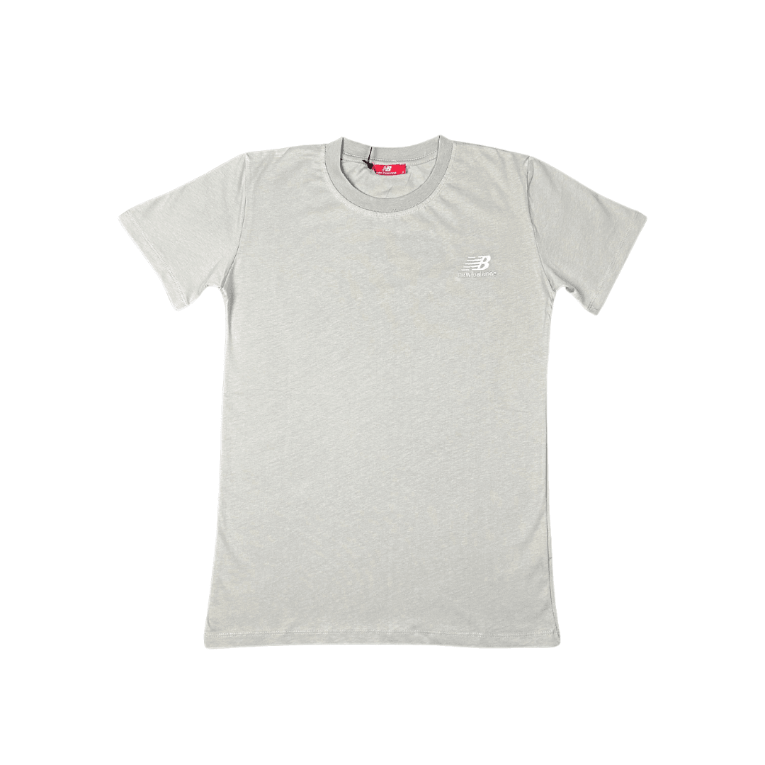 New Balance Nakış Logo T-Shirt / Gri