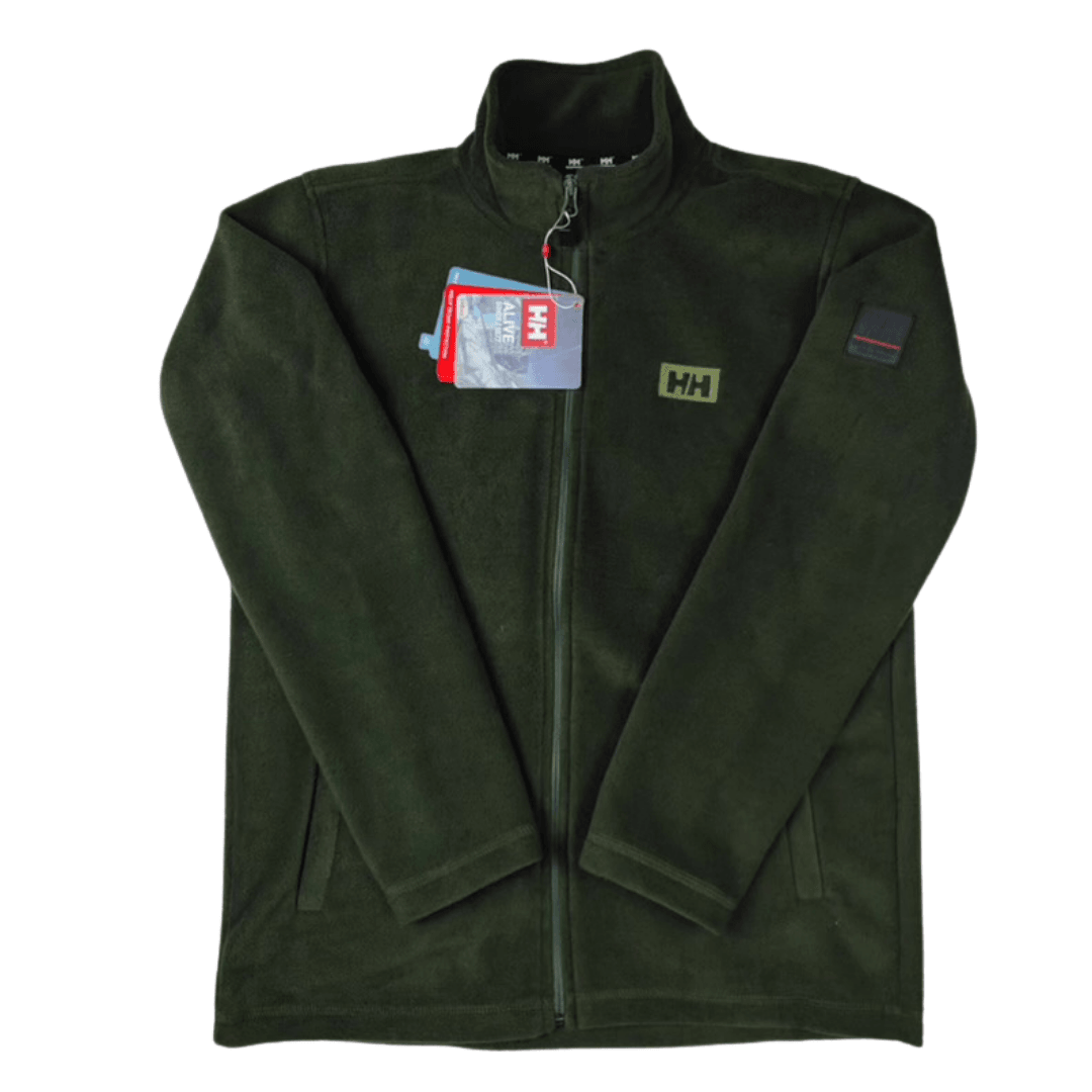 Helly Hansen Full zip polar / Haki