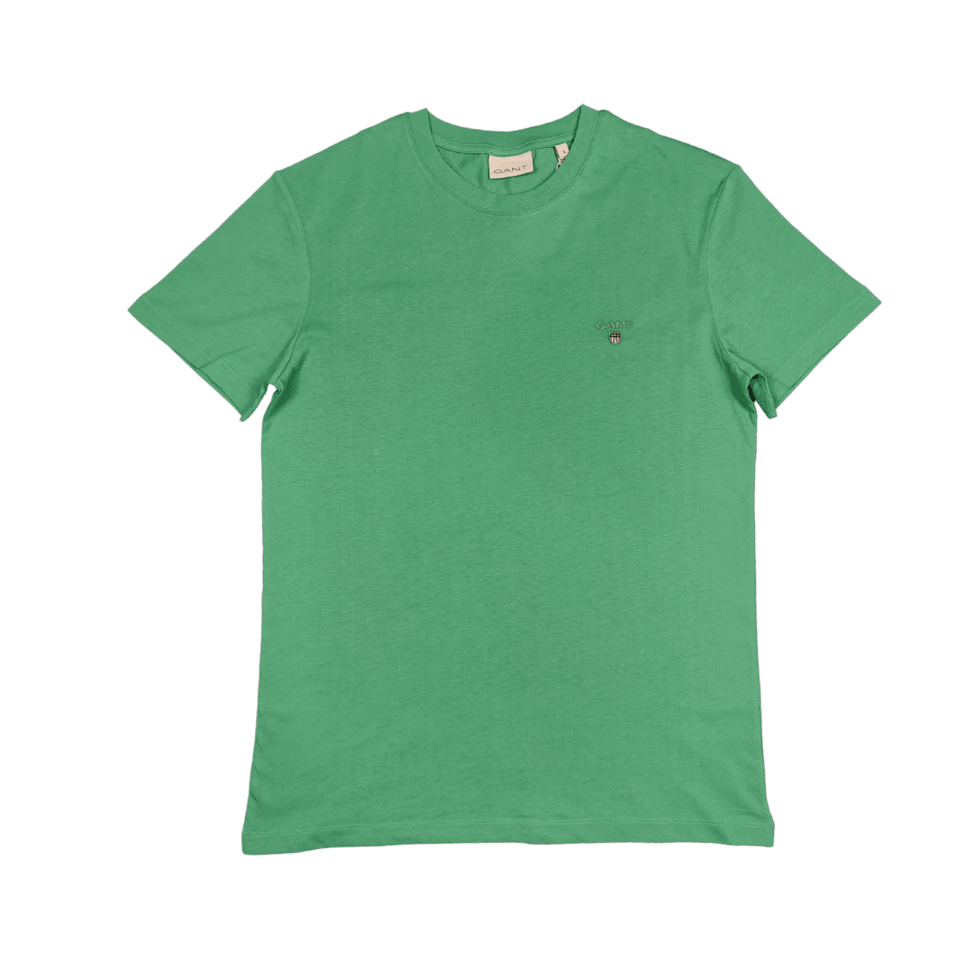 Gnt Nakış Mini Nakış Logo T-Shirt / Yeşil