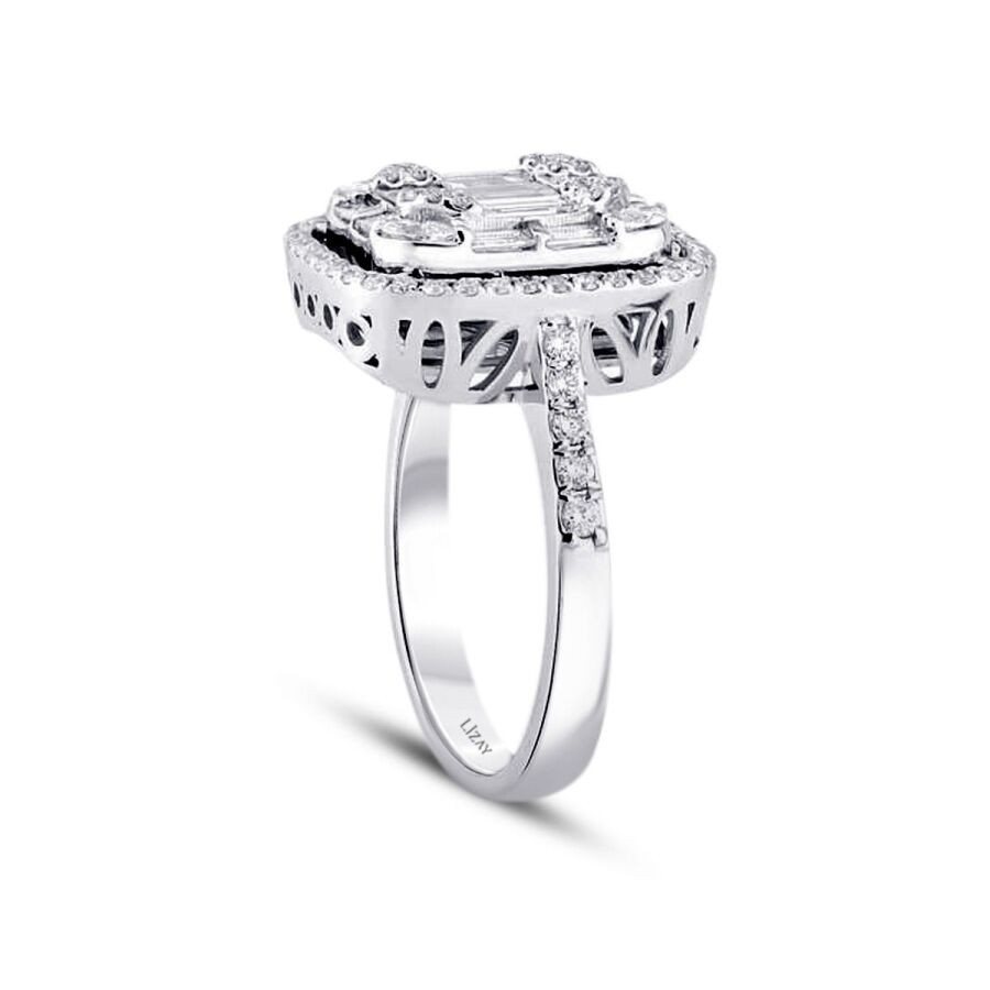 1.01 Carat Diamond Baguette Ring