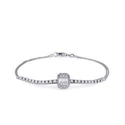0.72 Carat Diamond Baguette Trend Bracelet
