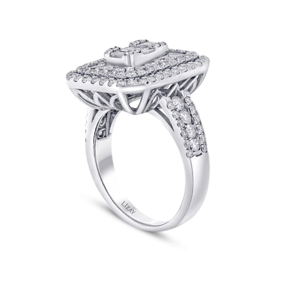 2.15 Carat Diamond Baguette Ring