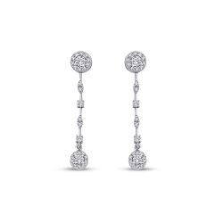 0.90 Carat Diamond Trend Earrings