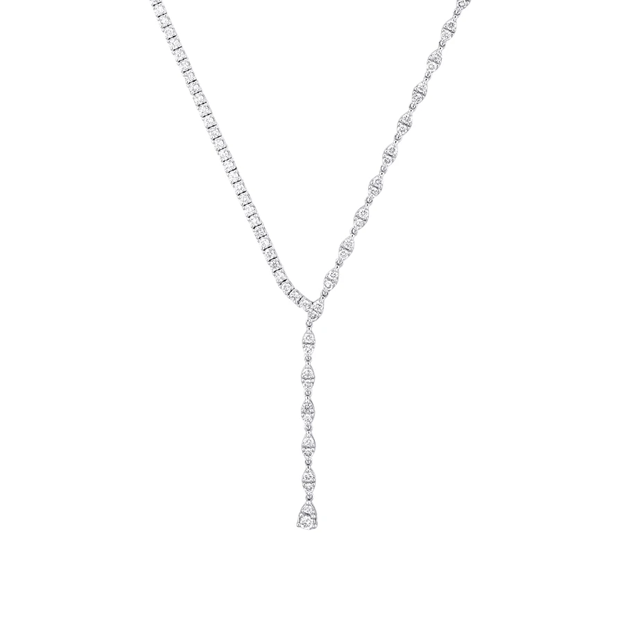 2.63 Carat Diamond Tennis Neckband