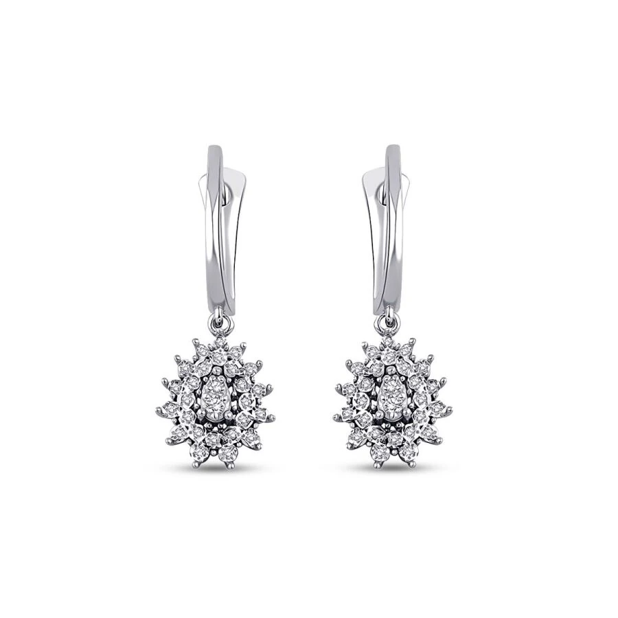 0.18 Carat Diamond Earrings