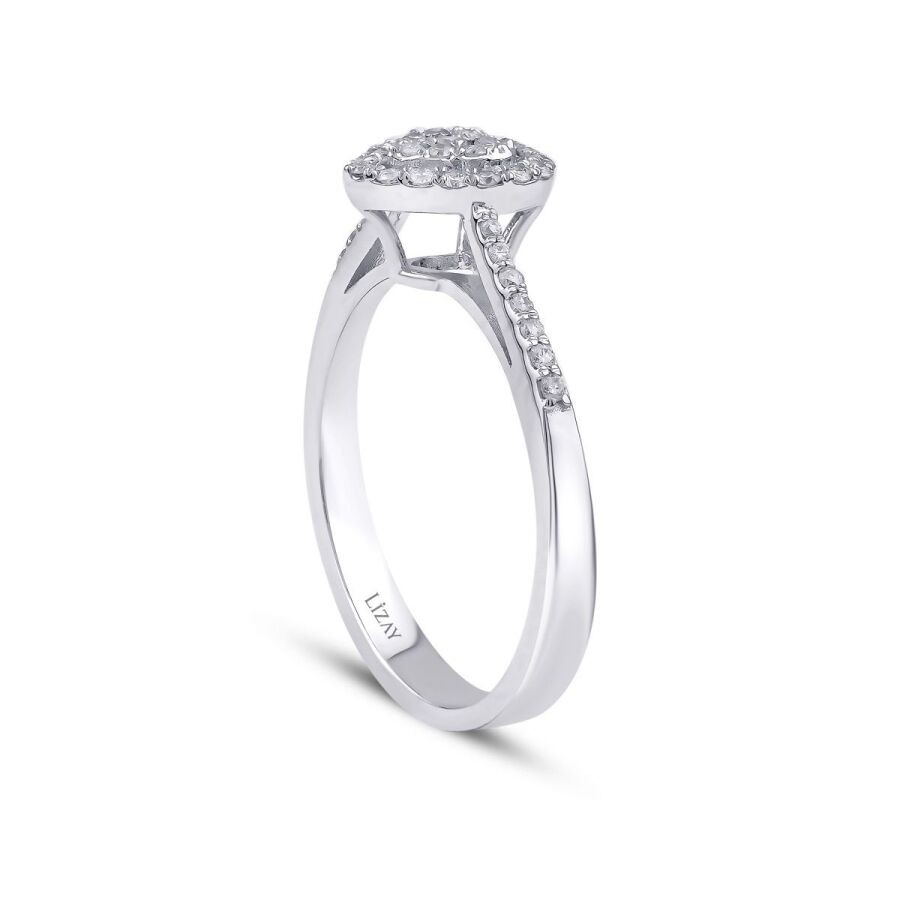 0.20 Carat Diamond Heart Ring