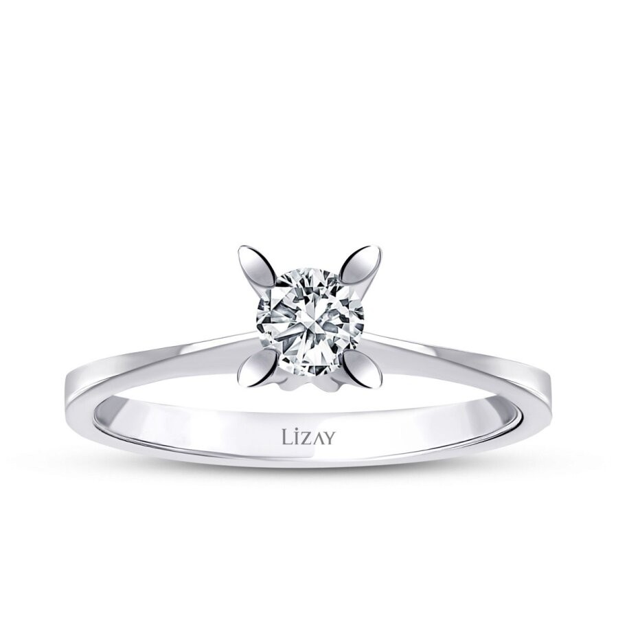 0.30 Carat Diamond Round Solitaire Ring
