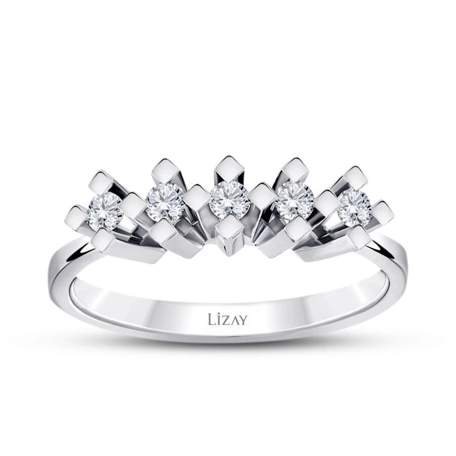 0.30 Carat Diamond Five-Stone Ring