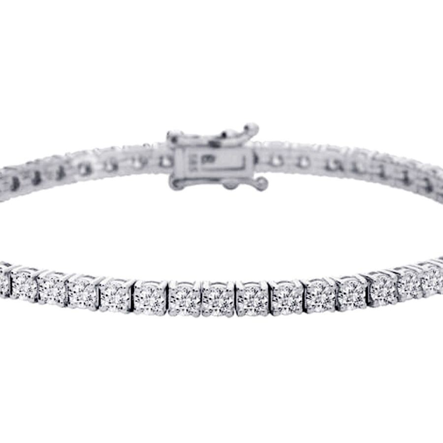 3.52 Carat Diamond Tennis Bracelet