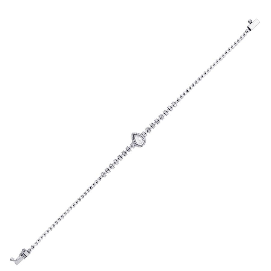 0,96 Karat Diamant Tropfen Trend Armband