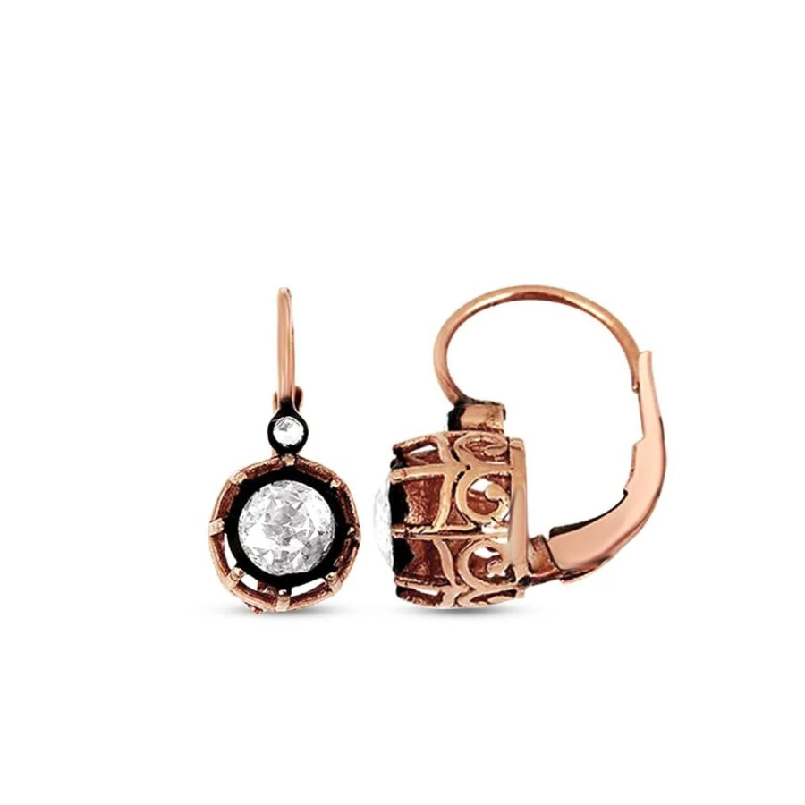 0.83 Carat Diamond Earrings